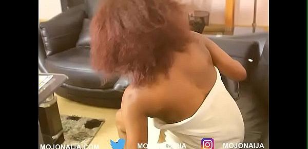  Beautiful Africa Nigeria girl Omotola fucked hard in the pussy by Armed robber